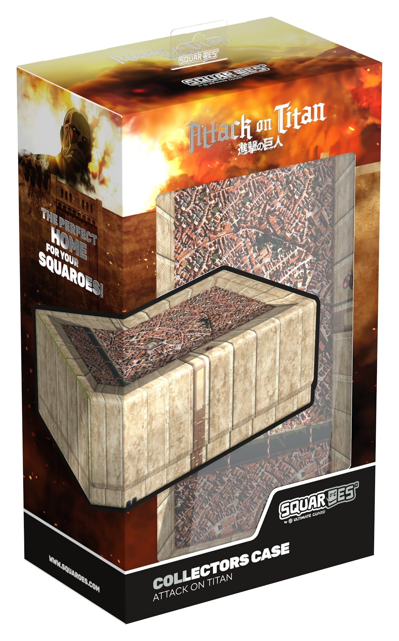 Ultimate Guard - Squaroes - Attack on Titan - Collectors Case [800]