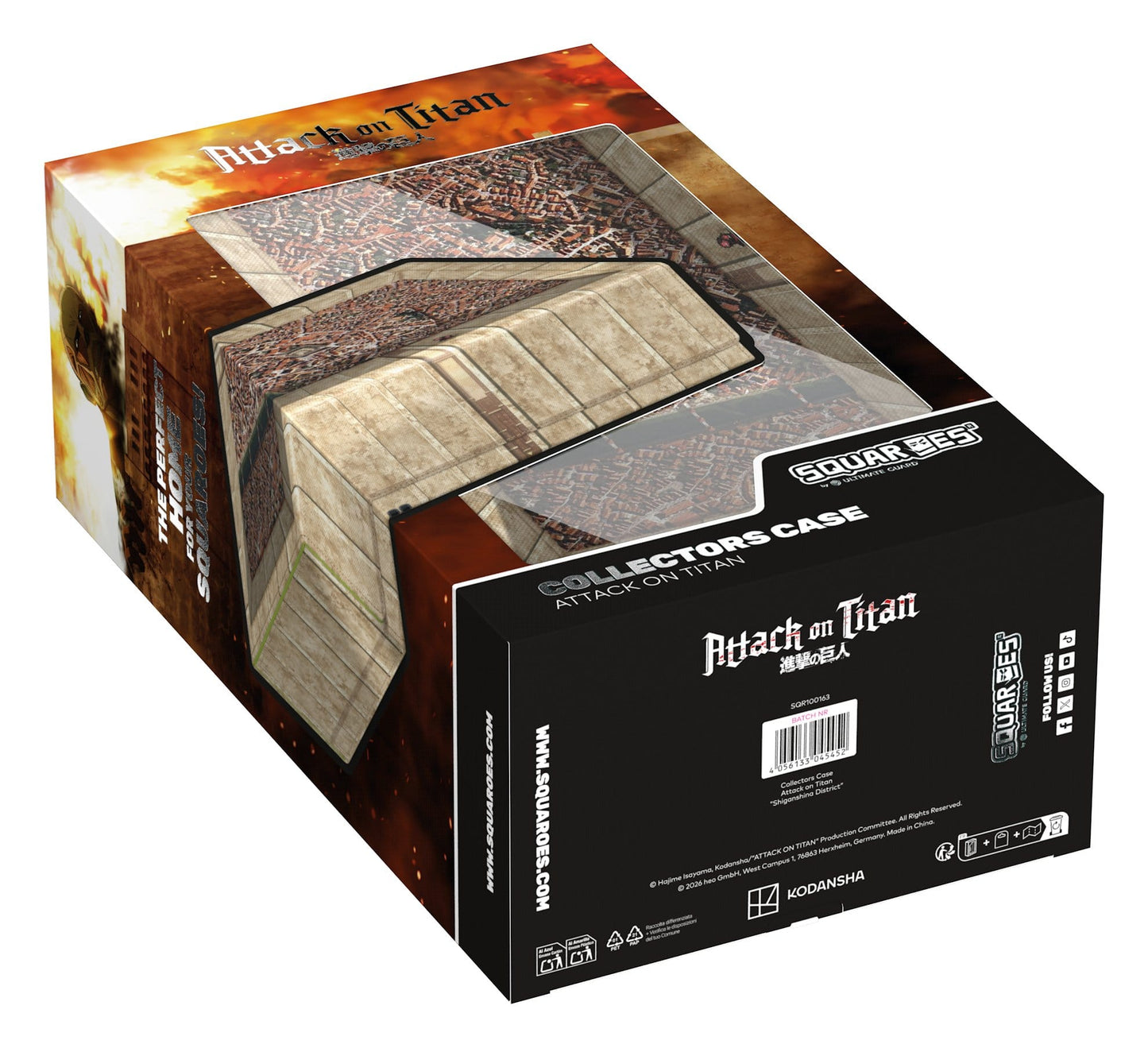 Ultimate Guard - Squaroes - Attack on Titan - Collectors Case [800]
