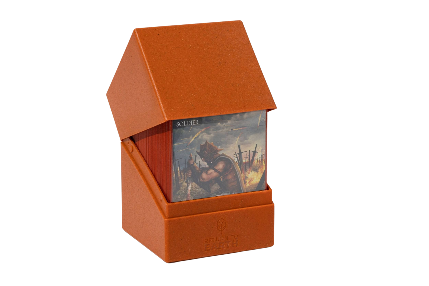 Ultimate Guard - Return To Earth Boulder 100+ Deck Case - Orange