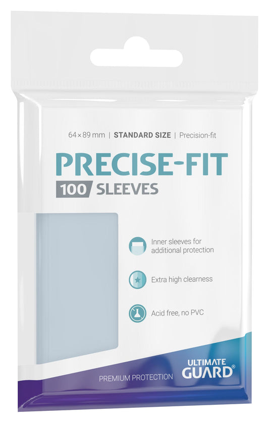 Ultimate Guard - Standard Size Sleeves - Precise-Fit Toploading [100]