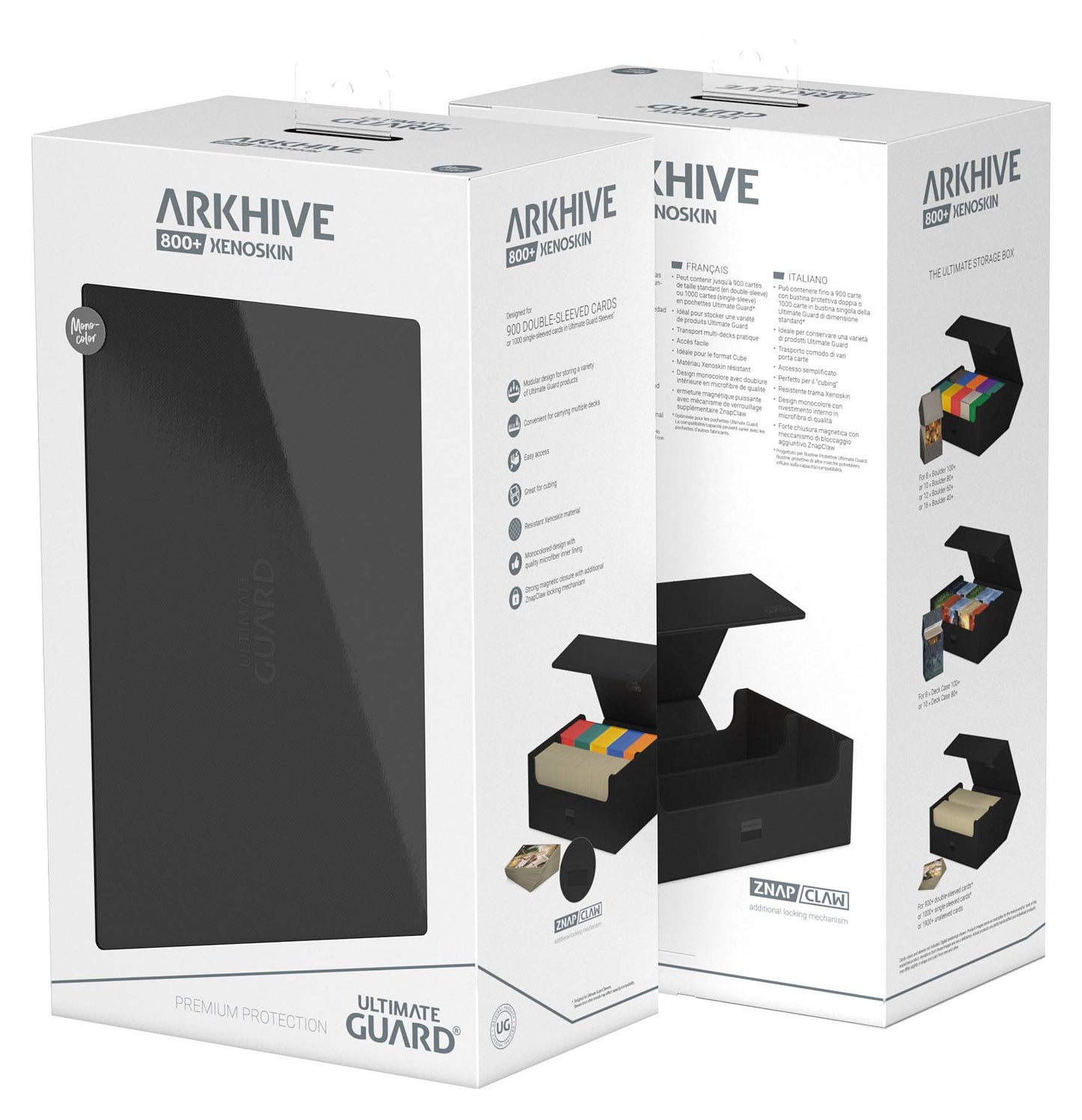 Ultimate Guard - Arkhive 800+ XenoSkin Deck Box - Black