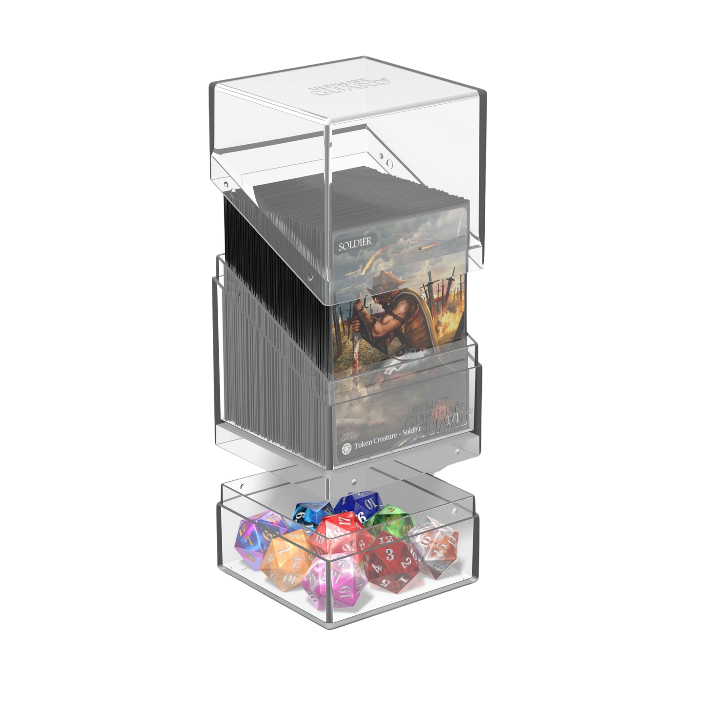 Ultimate Guard - Boulder´n´Tray 100+ Deck Case - Clear