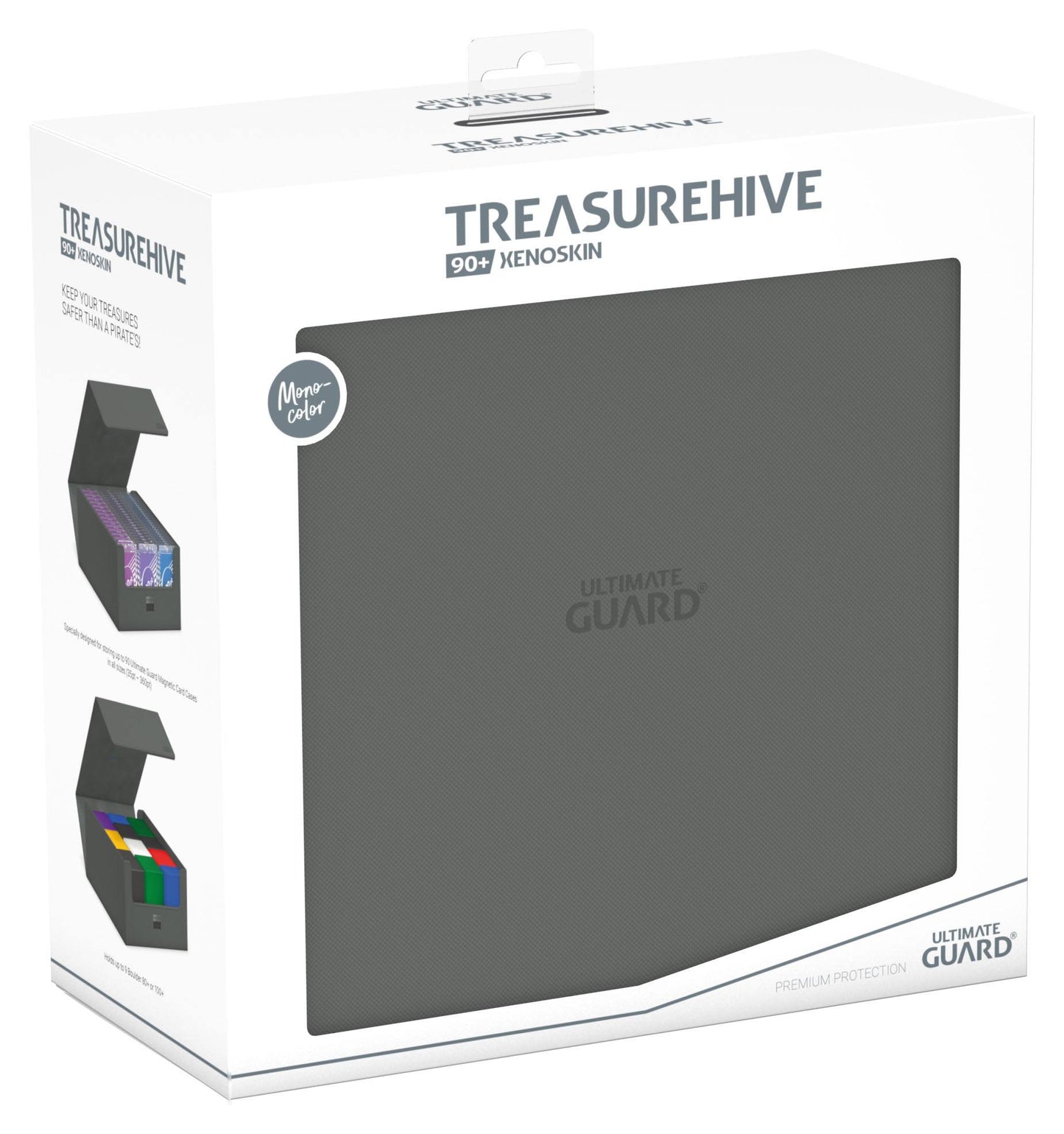 Ultimate Guard - Treasure Hive 90+ XenoSkin Deck Box - Grey