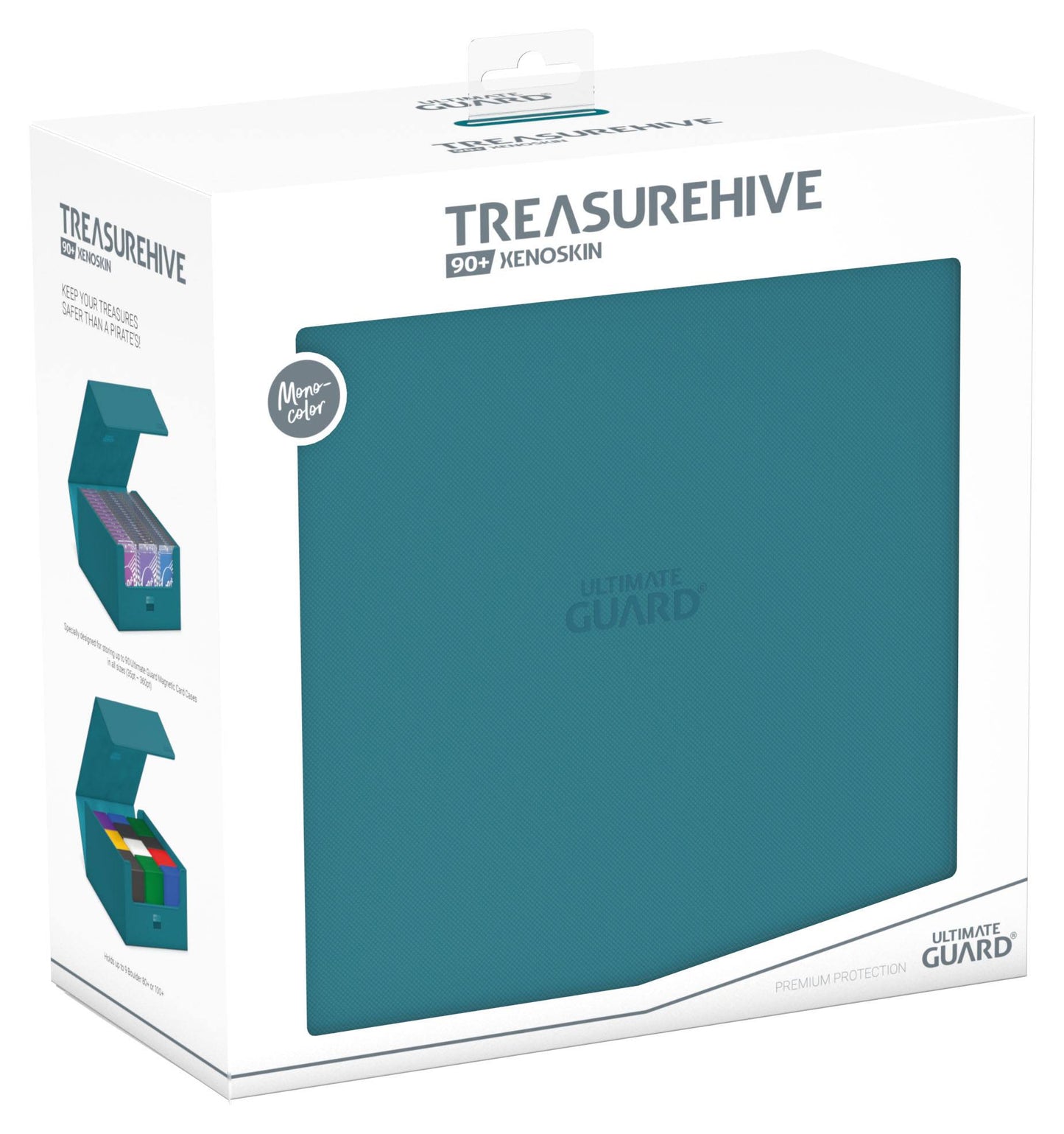 Ultimate Guard - Treasure Hive 90+ XenoSkin Deck Box - Petrol