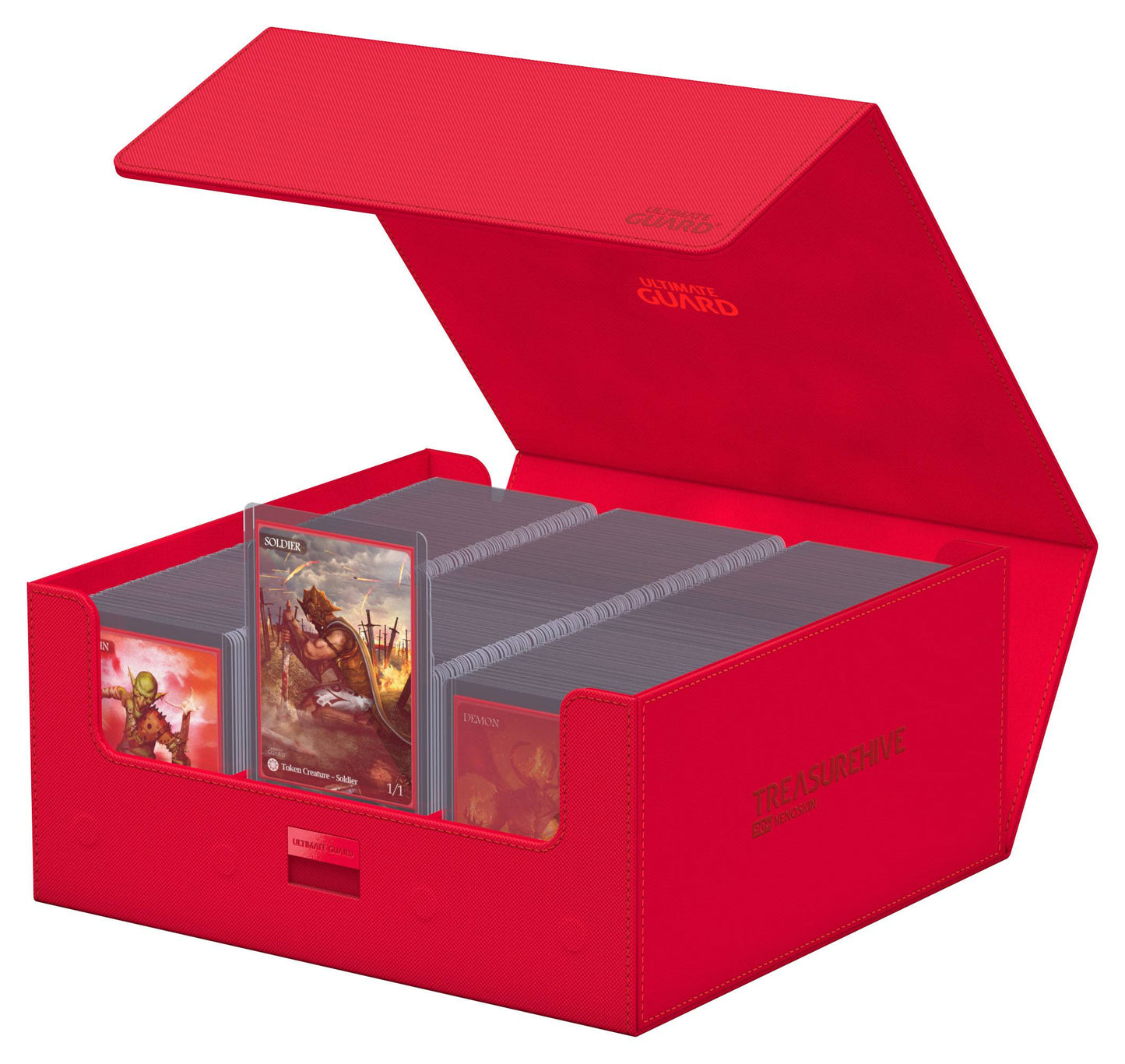 Ultimate Guard - Treasure Hive 90+ XenoSkin Deck Box - Red