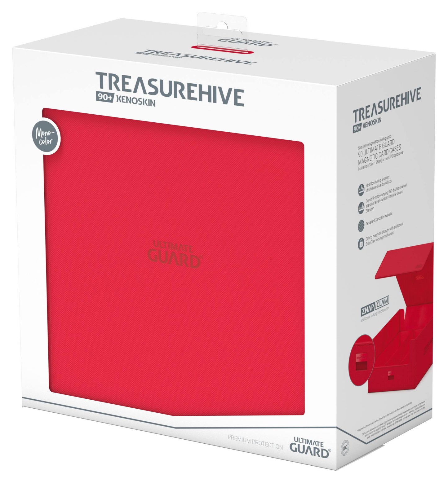 Ultimate Guard - Treasure Hive 90+ XenoSkin Deck Box - Red