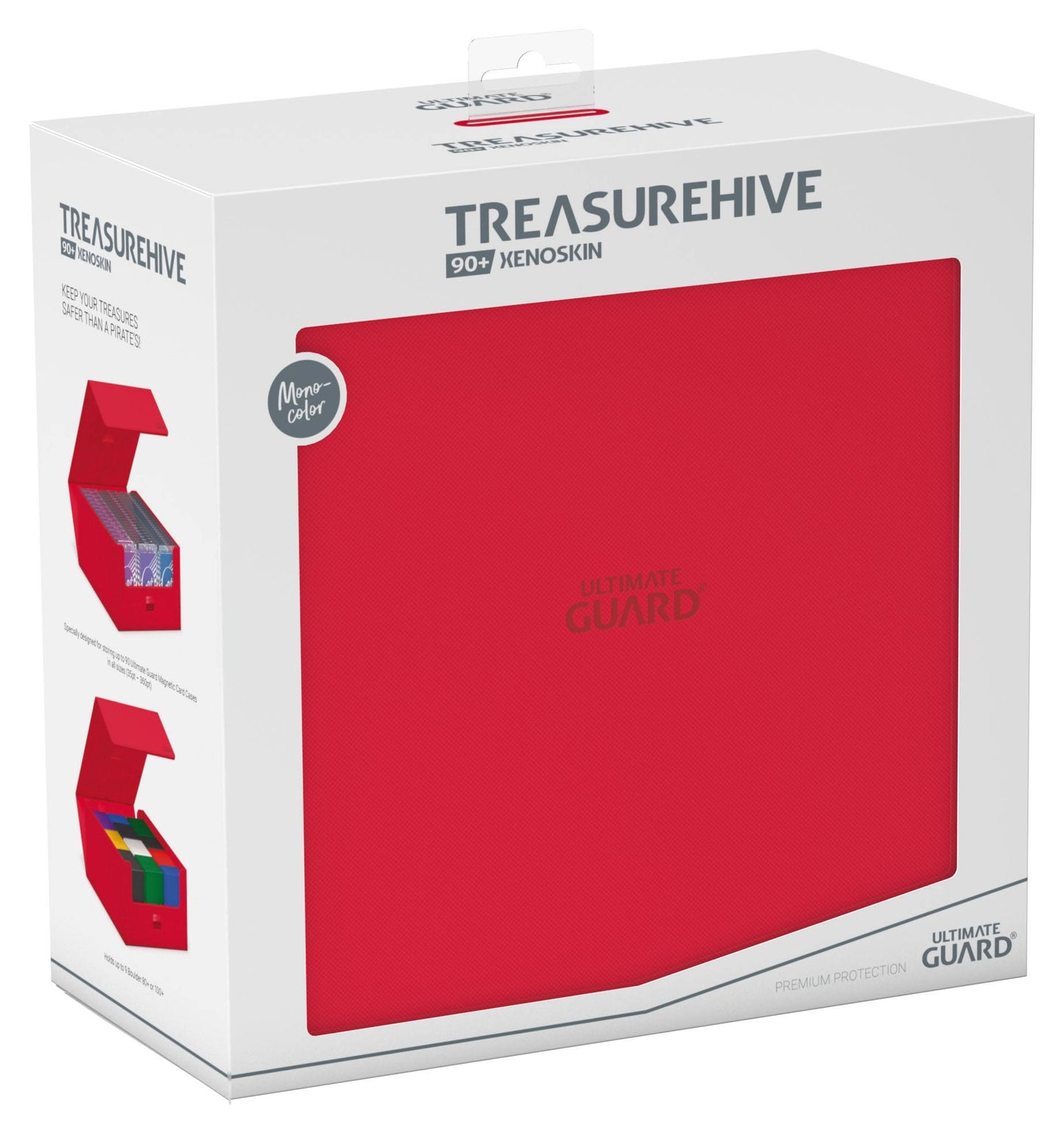 Ultimate Guard - Treasure Hive 90+ XenoSkin Deck Box - Red