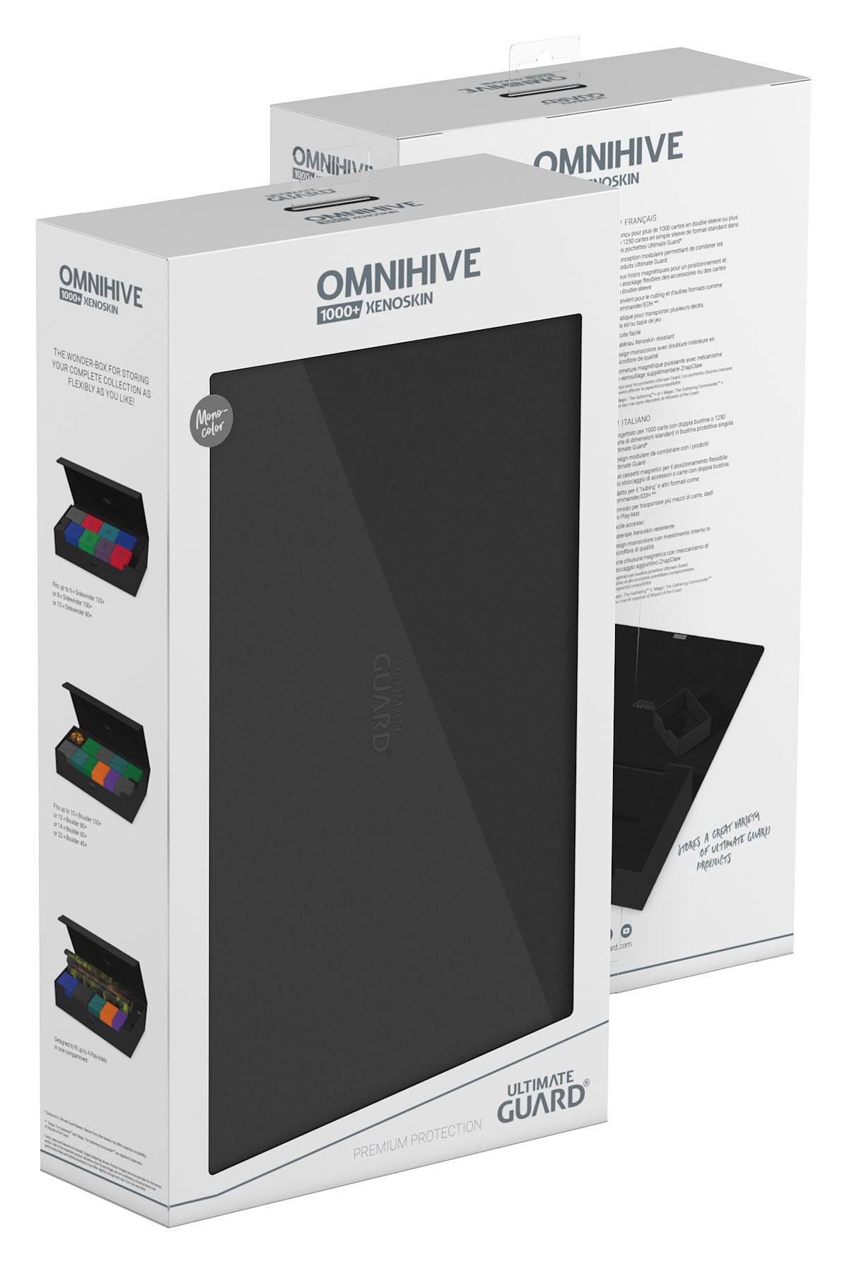 Ultimate Guard - Omnihive 1000+ XenoSkin Deck Box - Black