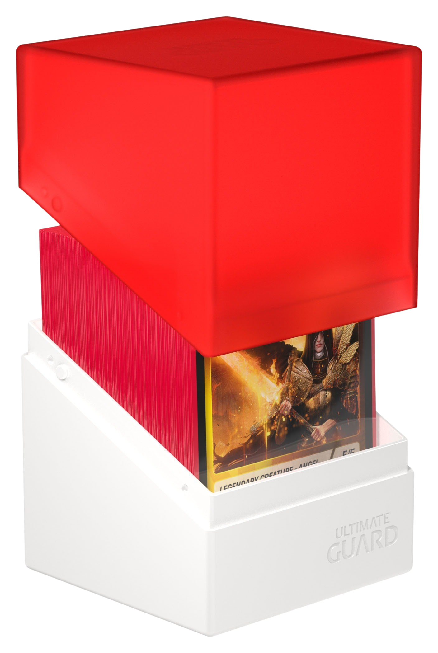 Ultimate Guard - Boulder 100+ Synergy Deck Case - Red/White