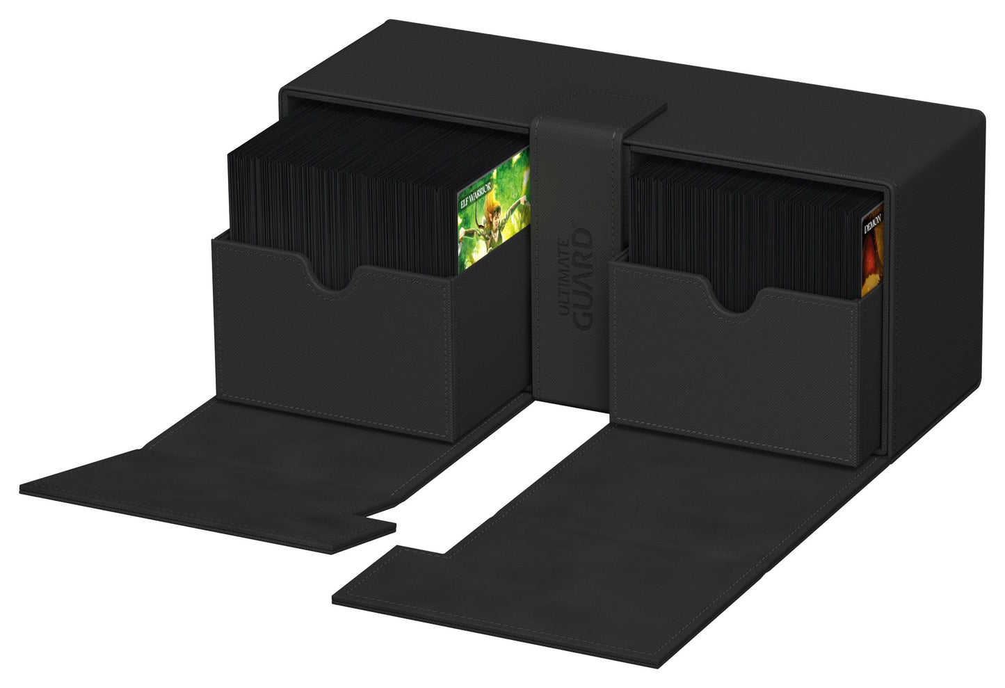 Ultimate Guard - Twin Flip`n`Tray 266+ XenoSkin Deck Box - Black