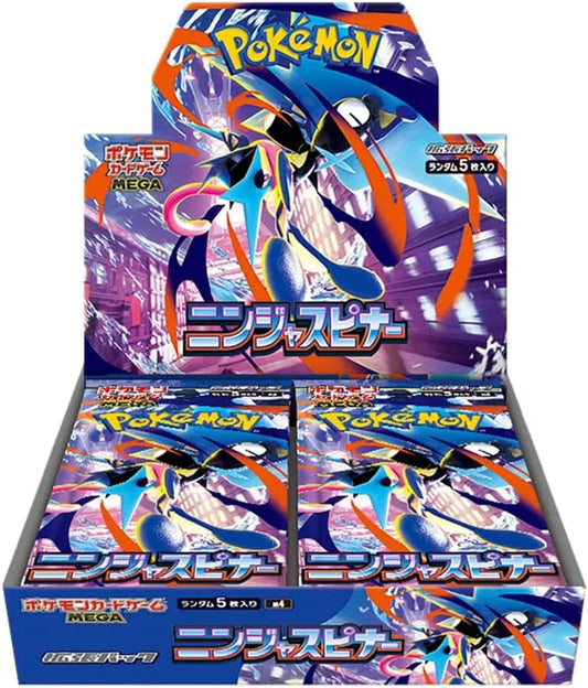 Pokémon - M4 - Mega Evolution - Ninja Spinner - Booster Display [JP]