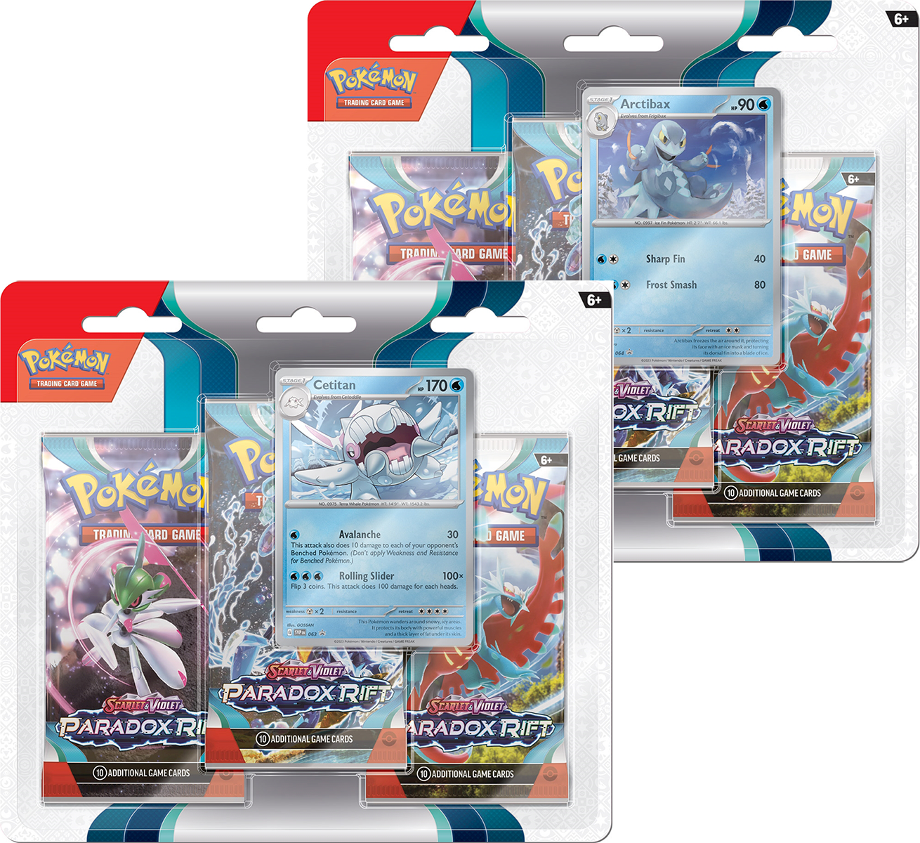 Pokémon - Paradox Rift - SV4 - 3-Pack Blister [EN]