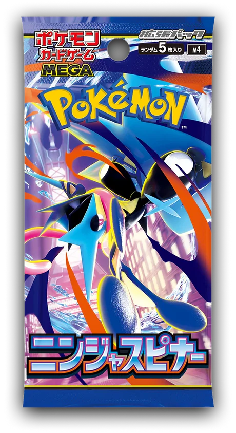 Pokémon - M4 - Mega Evolutions - Ninja Spinner - Booster [JP]