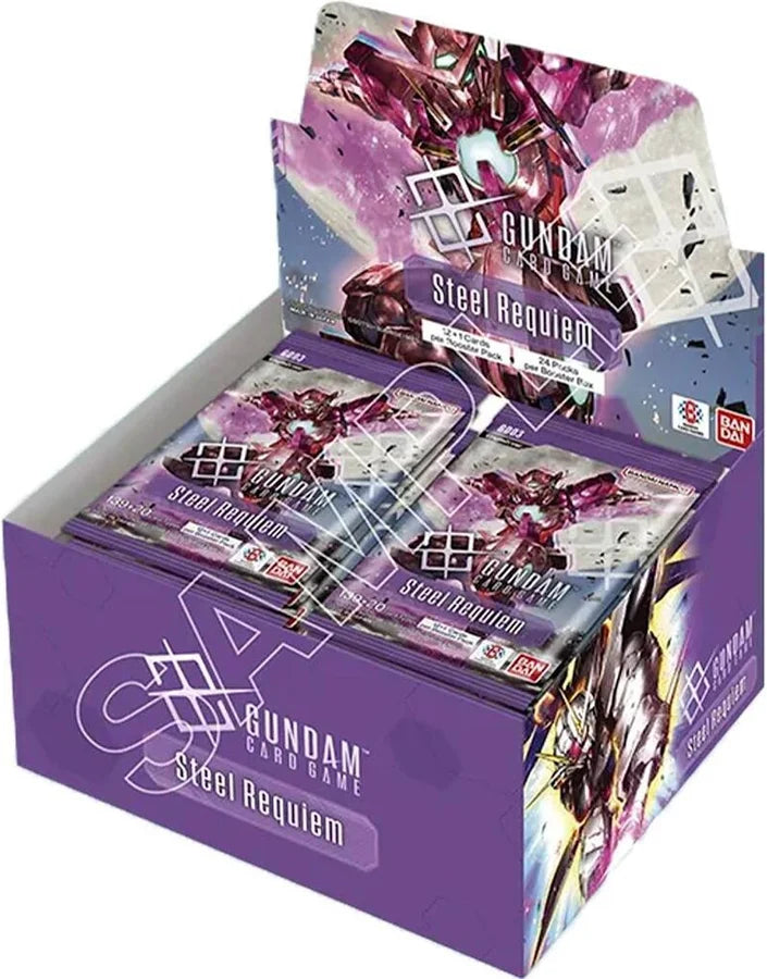 Gundam Card Game - GD03 - Steel Requiem - Booster Display [EN]