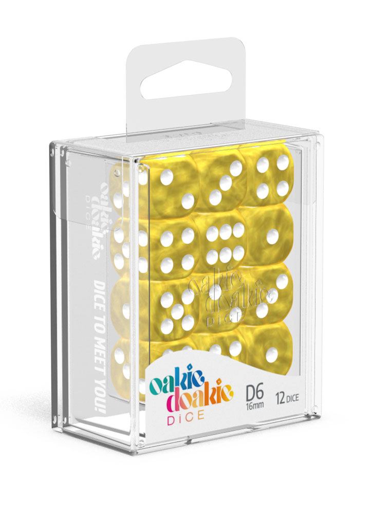 Oakie Doakie Dice - D6 Dice 16 mm Gemidice [12]